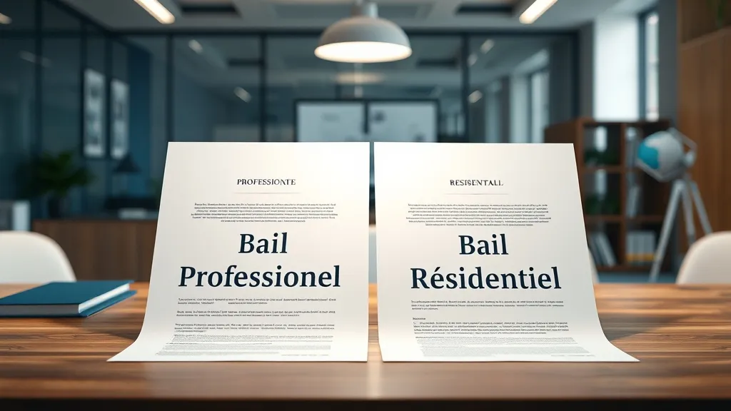 Illustration : Bail Meublé Professionnel vs Bail Classique : Les 5 Différences Clés à Maîtriser en 2026