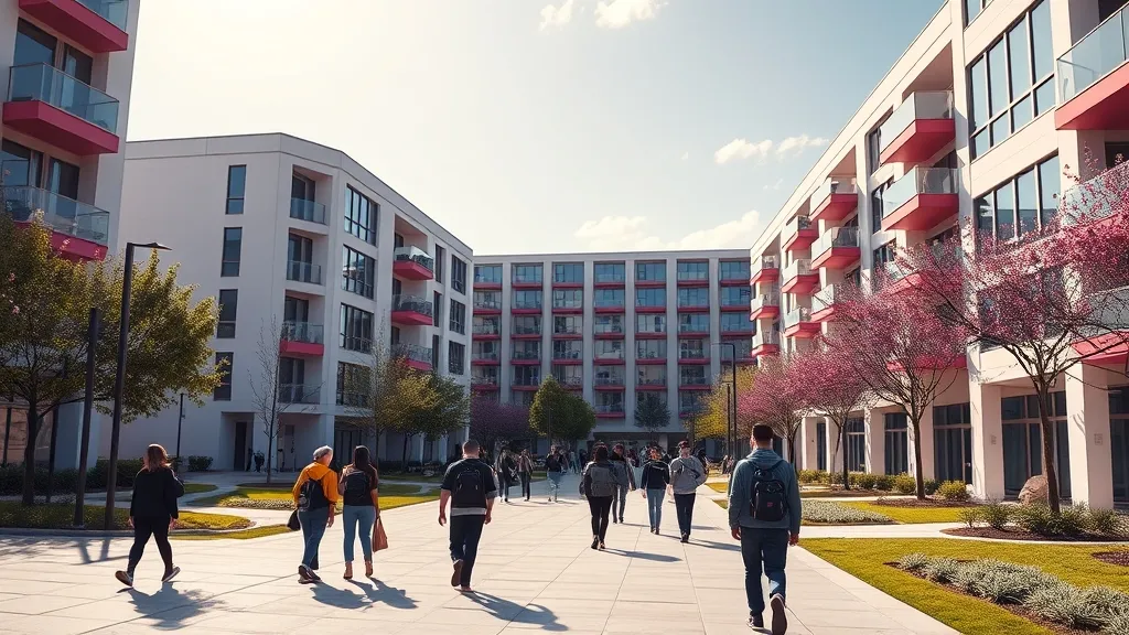 Illustration : Investir dans l'immobilier étudiant en 2026 : rentabilité, réglementation et villes stratégiques